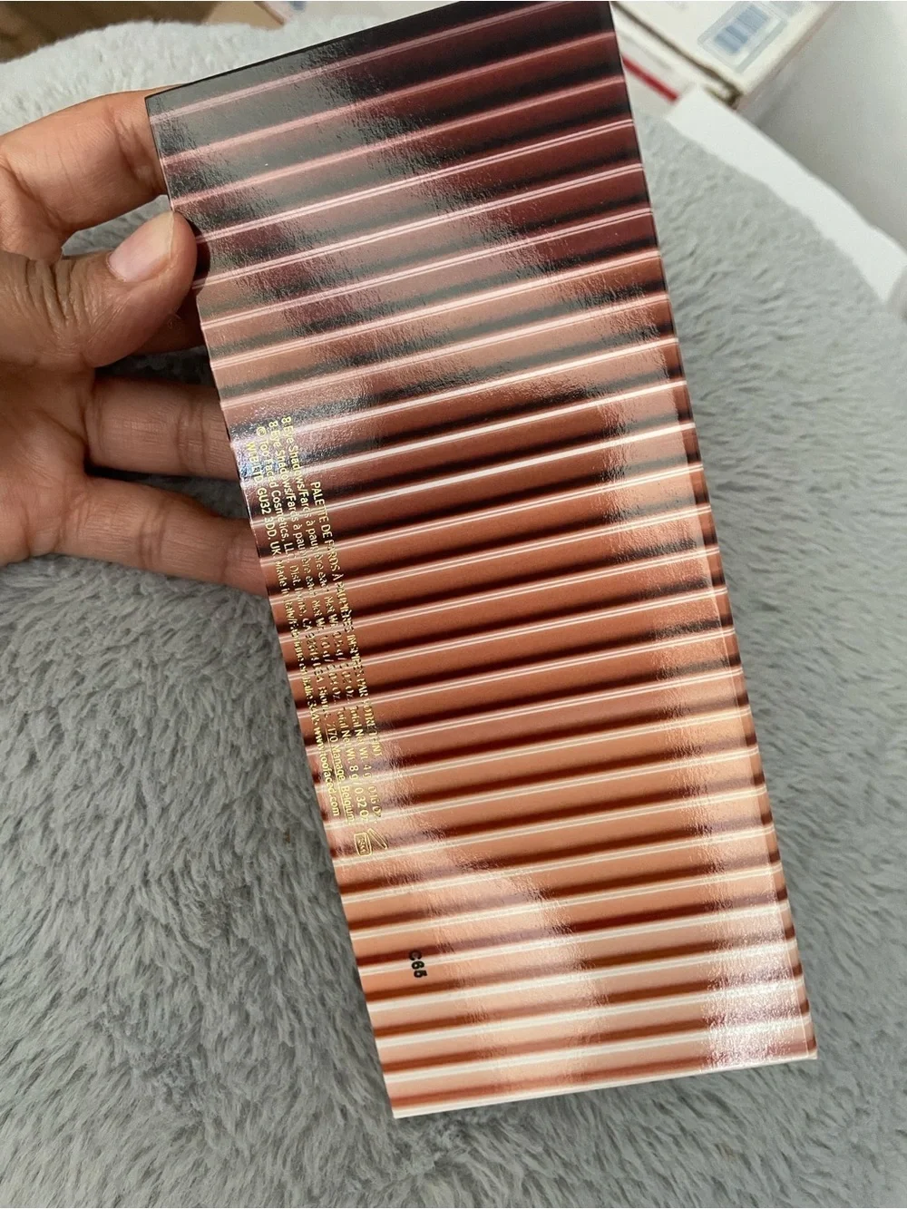 Too Faced The Natural Nudes Eyeshadow Palette - Rose Gold and Black